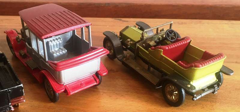 Lot of 2 Matchbox Yesteryear Models Rols Royce 1-43 No Box