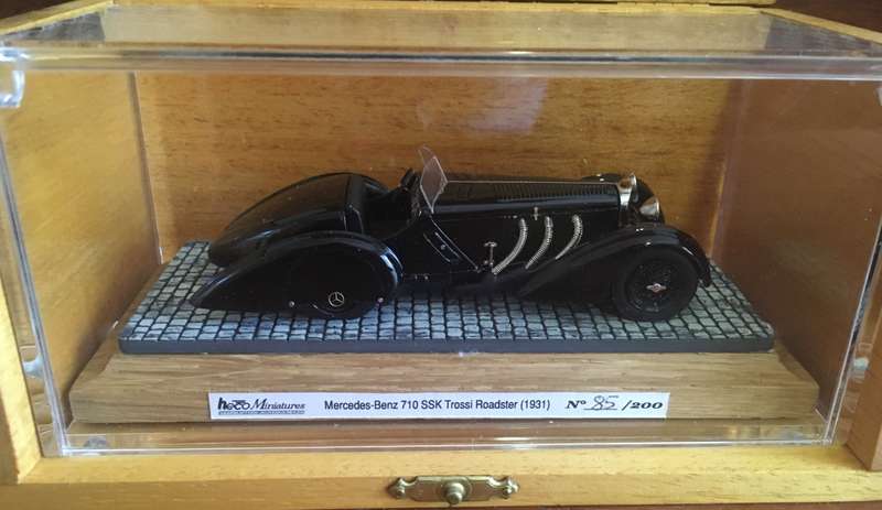Mercedes-Benz 1931 710 SSK Trossi Roadster Heco Miniatures413M #085 of 200