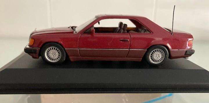 Mercedes Benz 300CE Minichamps Red 1-43 Boxed