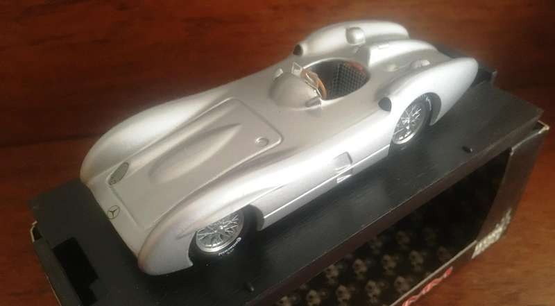 Mercedes Benz W196 1955 Brumm 1-43 Silver Boxed
