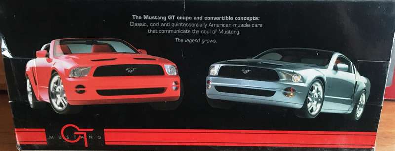 Mustang 2005 GT Beanstalk Silver 1-18 Boxed