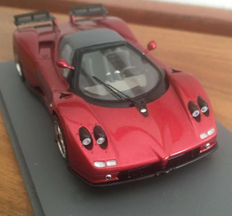 Pagani Zonda Spyder Spark Red 1-43 Boxed