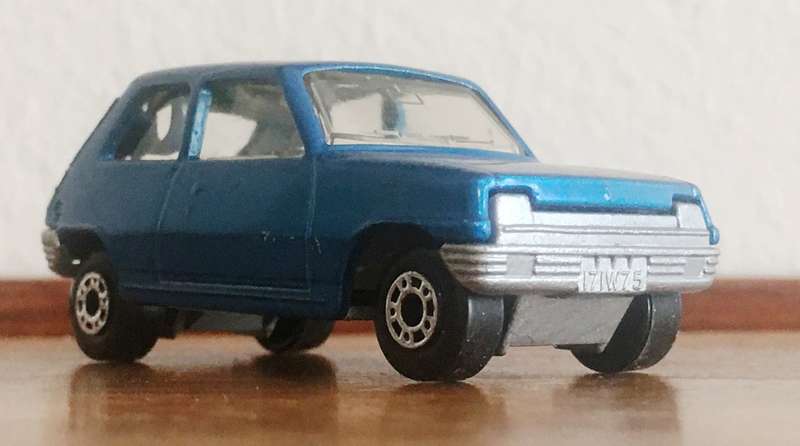 Renault 5TL Matchbox #21 1978 Met.Blue 1.64 Lose