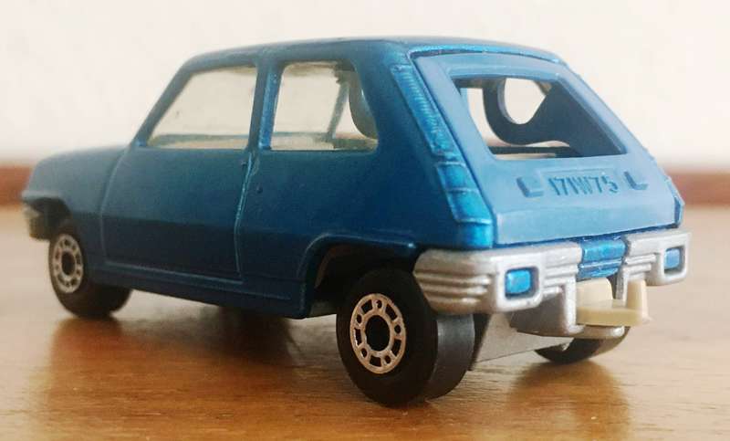 Renault 5TL Matchbox #21 1978 Met.Blue 1.64 Lose