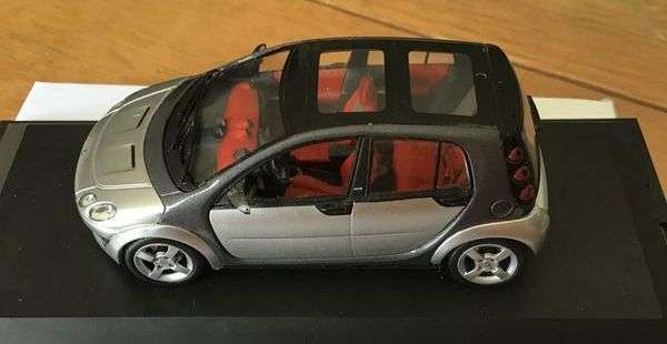 Smart Four 4 Schuco Silver.Black 1-43 Boxed RARE!!!