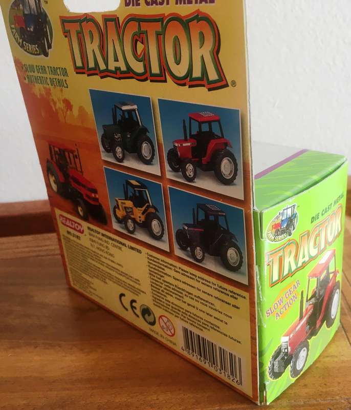 Toy Tractor Farm Green Realtoy in Sealed Box