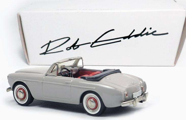 Volvo 1956 P1900 Sports Rob Eddie Gray 1-43 Boxed (White Metal)