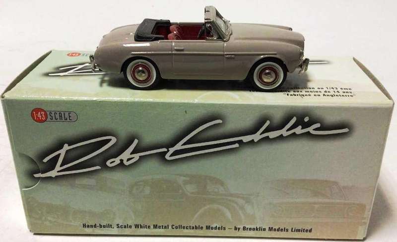 Volvo 1956 P1900 Sports Rob Eddie Gray 1-43 Boxed (White Metal)