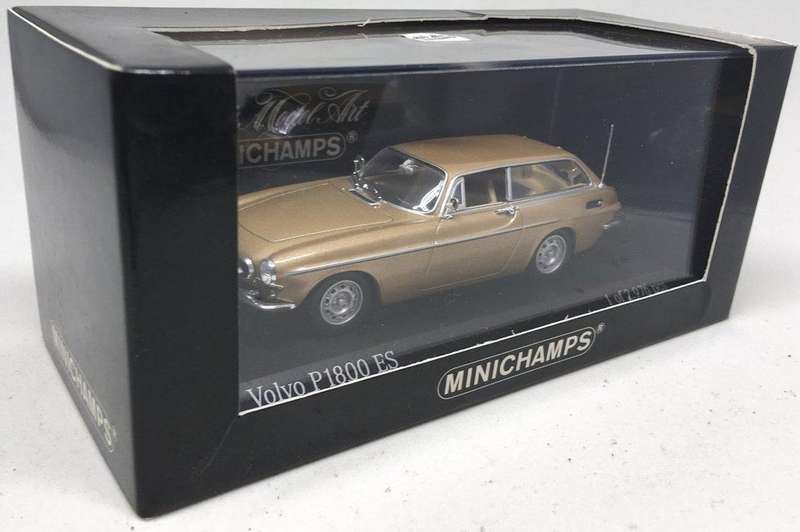 Volvo P1800 ES Minichamps Gold 1-43 Boxed