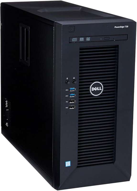 Dell PowerEdge T30 Server, Intel Xeon E3 v5 Quad-core 3.3GHz - 16 GB RAM, 8TB Raid HDD