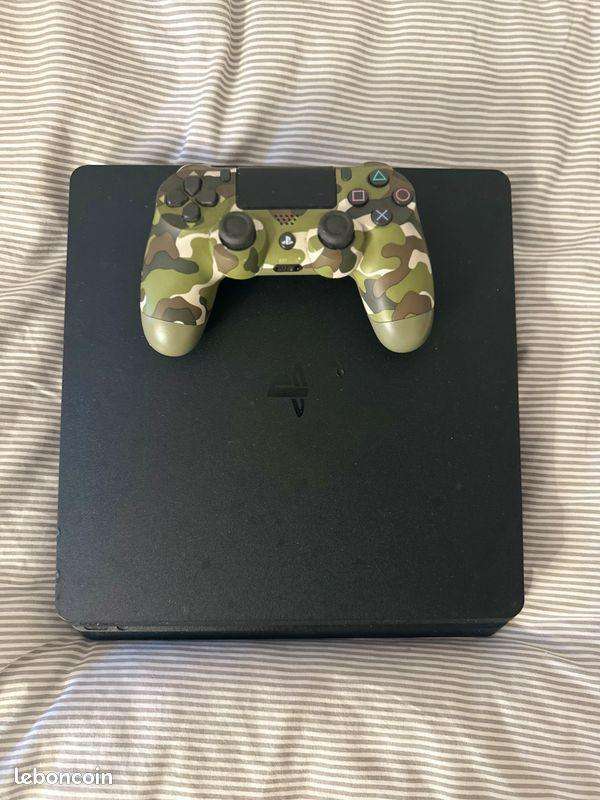 PS4 Slim - 1TB - 1 Duo Shock controller