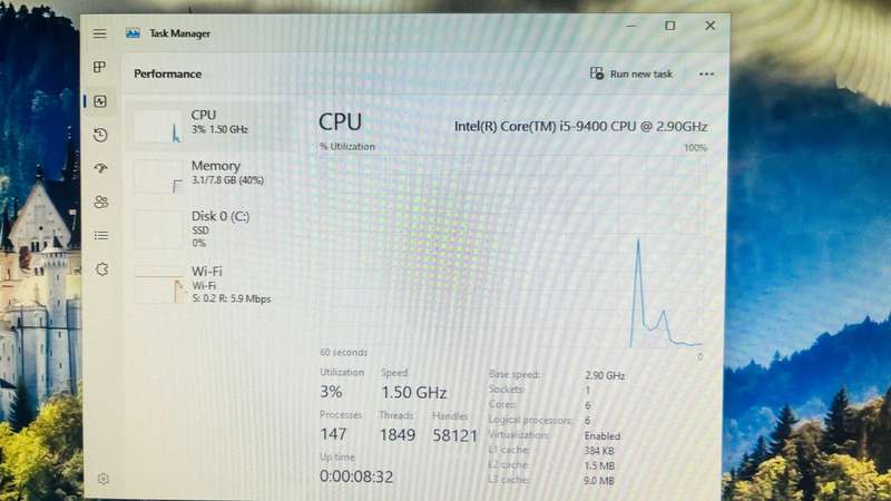 Dell Vostro 3670 intel core 15 9th gen, 8gb ram, 512GB M2 SSD Windows 10 pro