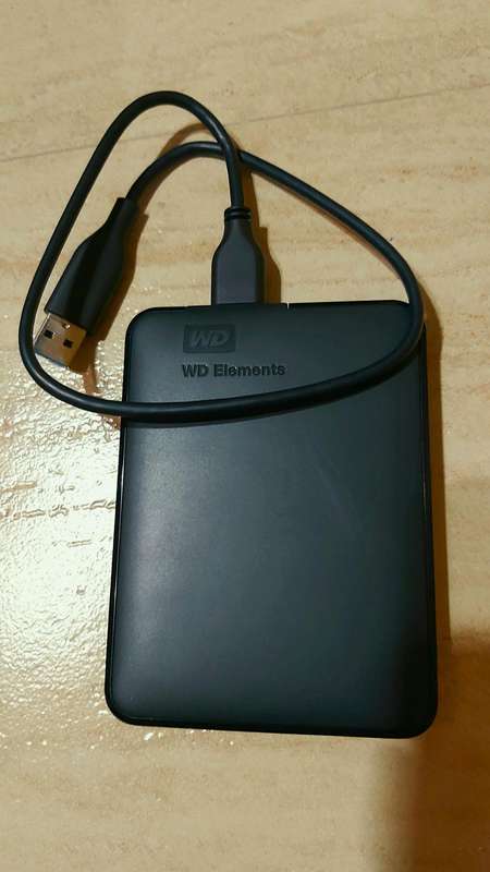 1TB Western Digital external HDD