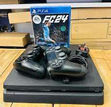 PS4 Slim - 500GB - 2 controllers, FC 2024