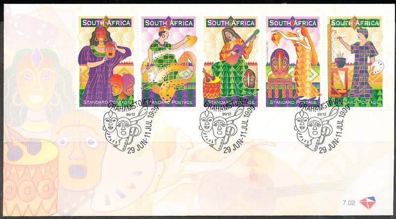 RSA -  1999  -    National Arts Festival   F/D  COVER - FINE  ITEM