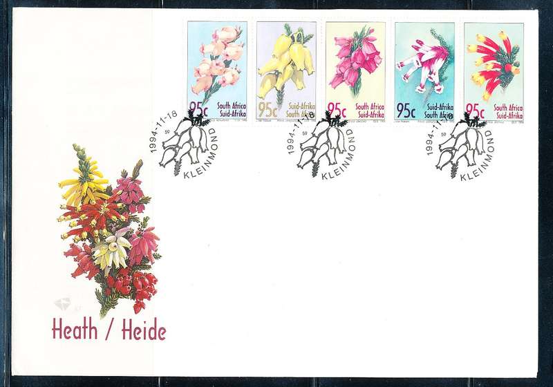RSA -  1994  - Flowers  -    F/D  COVER - FINE  ITEM
