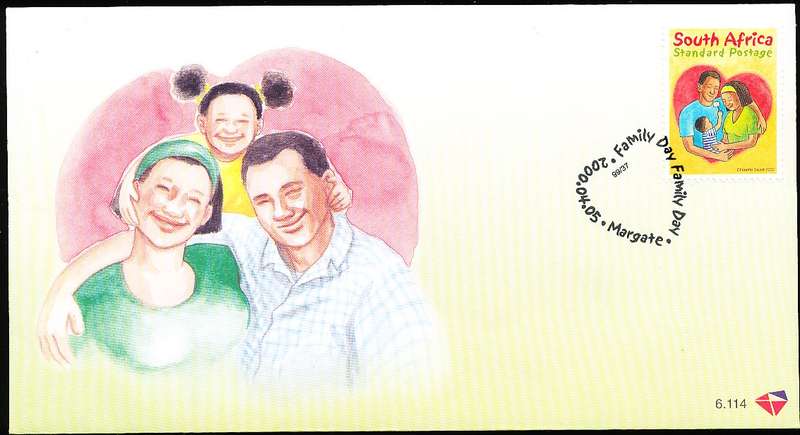 RSA -  2000  -   National Family Day   F/D  COVER - FINE  ITEM