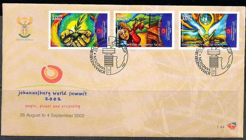 RSA -  2002 -   Sustainable Development   F/D  COVER - FINE  ITEM