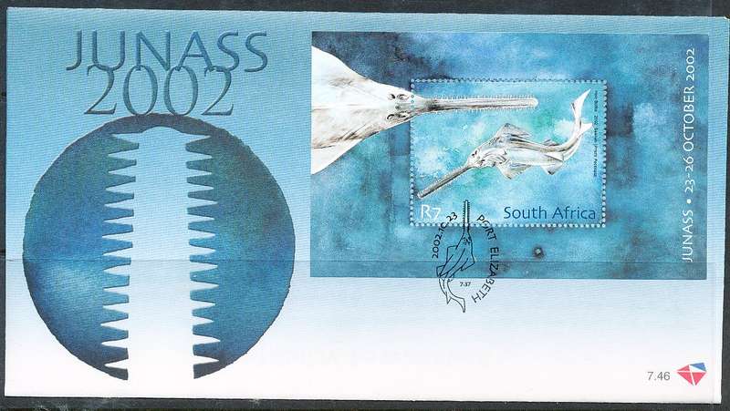 RSA -  2002 -    JUNASS National Stamp Show     F/D  COVER - FINE  ITEM