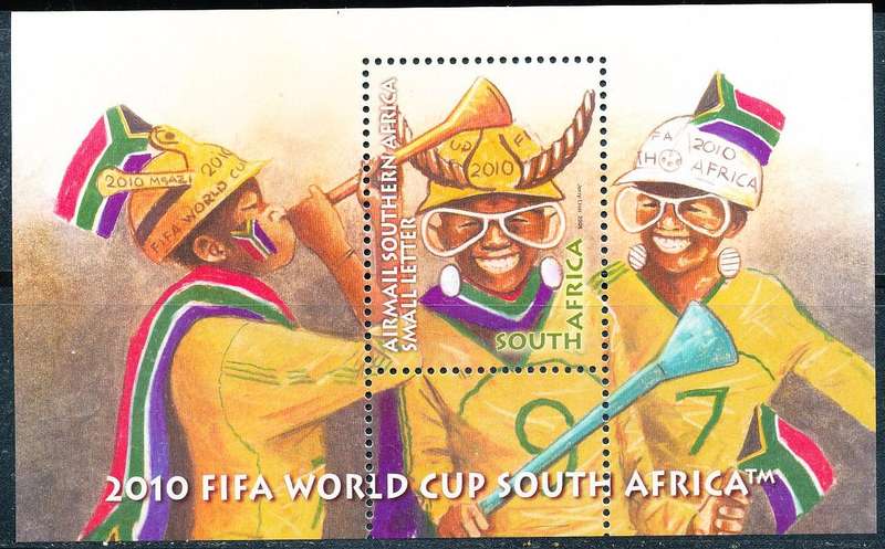 RSA  - 2008 - Football World Cup  -  MINI-SHEET  - FINE MINT