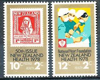 NEW ZEALAND   - 1978   Health Stamps  SET -   FINE MINT