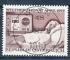 AUSTRIA  1972 -   World Heart Month -   FINE  USED