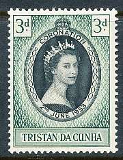 TRISTAN da CUNHA  - 1953  Coronation of Queen Elizabeth  -   MINT