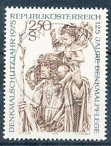 AUSTRIA  1975 -    Historical Monuments Preservation   -   FINE  USED