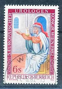 AUSTRIA  1982 -      Association of Urology   -   FINE  USED