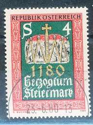 AUSTRIA  1980 -   Duchy of Styria   -   FINE  USED