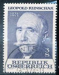 AUSTRIA  1978 -   Leopold Kunschak   -   FINE  USED