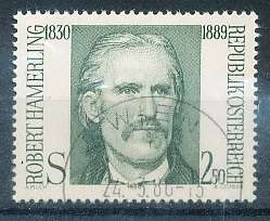 AUSTRIA  1980 -    Robert Hamerling   -   FINE  USED