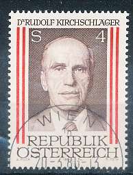 AUSTRIA  1980 -    ADr. Rudolf Kirchschläger  -   FINE  USED