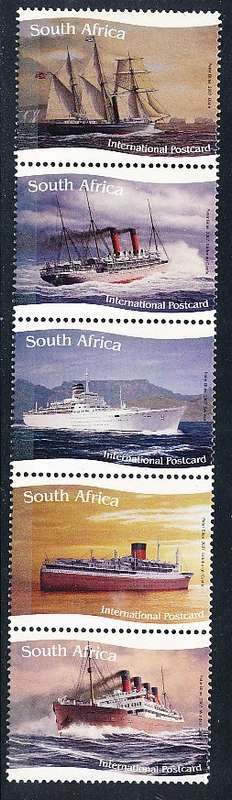 RSA  - 2007 -   Ships of the Union Castle Line  SET - FINE  MINT