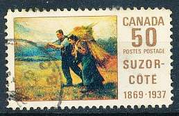CANADA  1969  -  Marc  de Foy Suzor-Cote - Painter -  FINE   USED