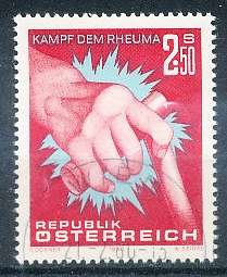 AUSTRIA  1980 -    Fight Against Rheumatism   -   FINE  USED
