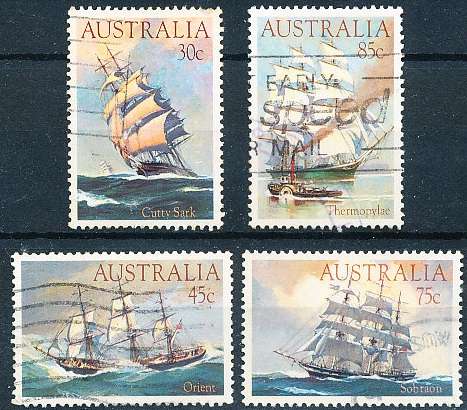 AUSTRALIA  1984 -    Clipper  SET -   FINE  USED