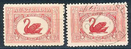 AUSTRALIA  1928 -    Anniversary of the Western Australia   FINE  USED