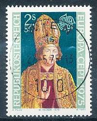 AUSTRIA  1975 -    EUROPA Stamps - Paintings    -   FINE  USED