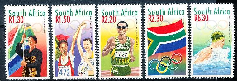 RSA  - 2000  -  Olympic Games, Sydney  SET   - FINE  MINT