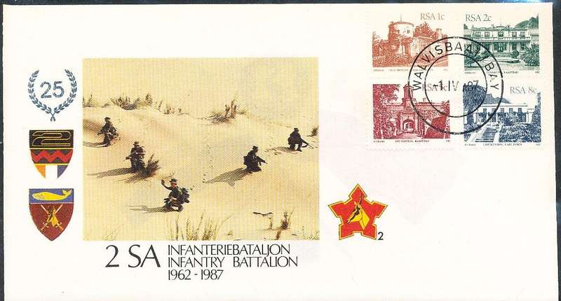 RSA   -  SA  ARMY   COVER   no 2   -   FINE ITEM