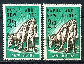 PAPUA NEW GUINEA 1965 -  Gallipoli Landing  SINGLE ISSUE    -   MINT and FINE USED