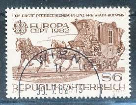 AUSTRIA  1982 -    EUROPA Stamps - Historic Events -   FINE  USED