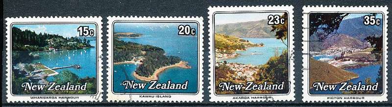 NEW ZEALAND   - 1979  Small Harbours   SET -   FINE USED