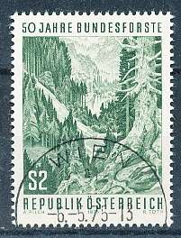 AUSTRIA  1975 -    Forestry Service    -   FINE  USED