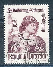 AUSTRIA  1972 -   Gothic Exhibit in Salzburg   -   FINE  USED