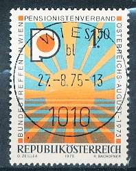 AUSTRIA  1975 -    Association of Retirees   -   FINE  USED