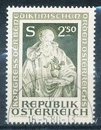 AUSTRIA  1980 -     Benedictine Order of Austria   -   FINE  USED