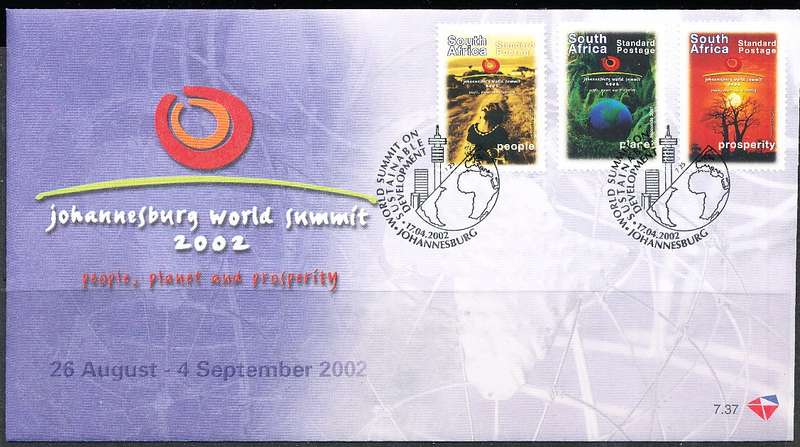 RSA -  2002 -  Sustainable Development    F/D  COVER - FINE  ITEM