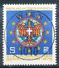 AUSTRIA  1975 -     Convention of District Councils    -   FINE  USED